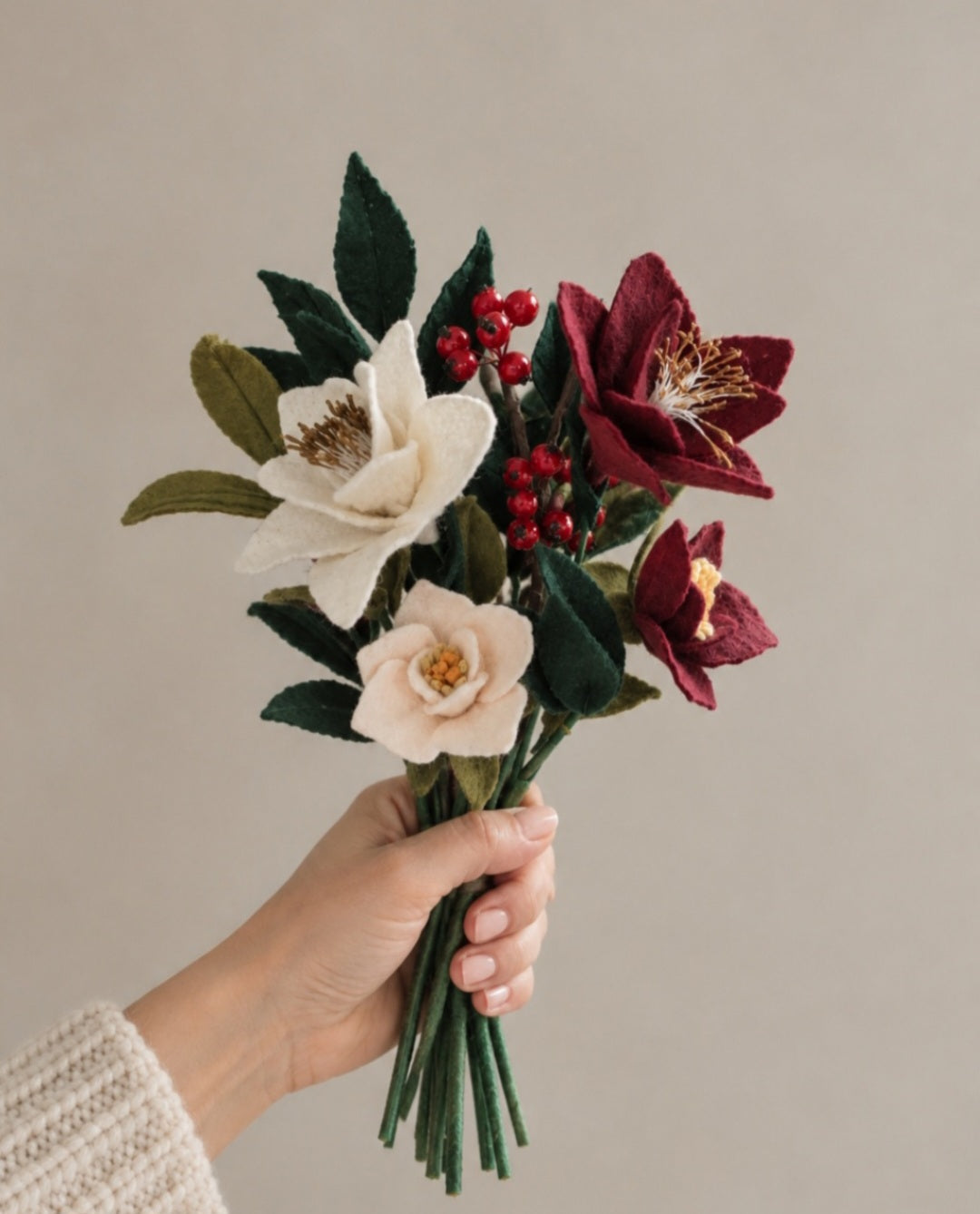 The Christmas Rose ~ Hellebore Bouquet