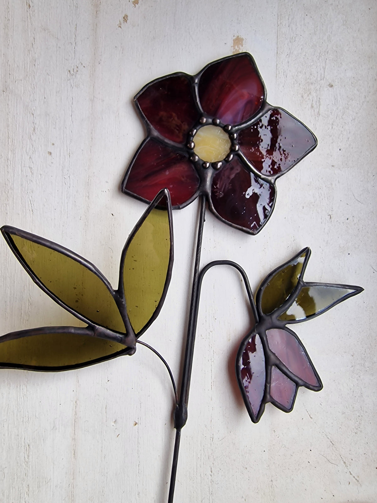 Hellebore Glass Flower