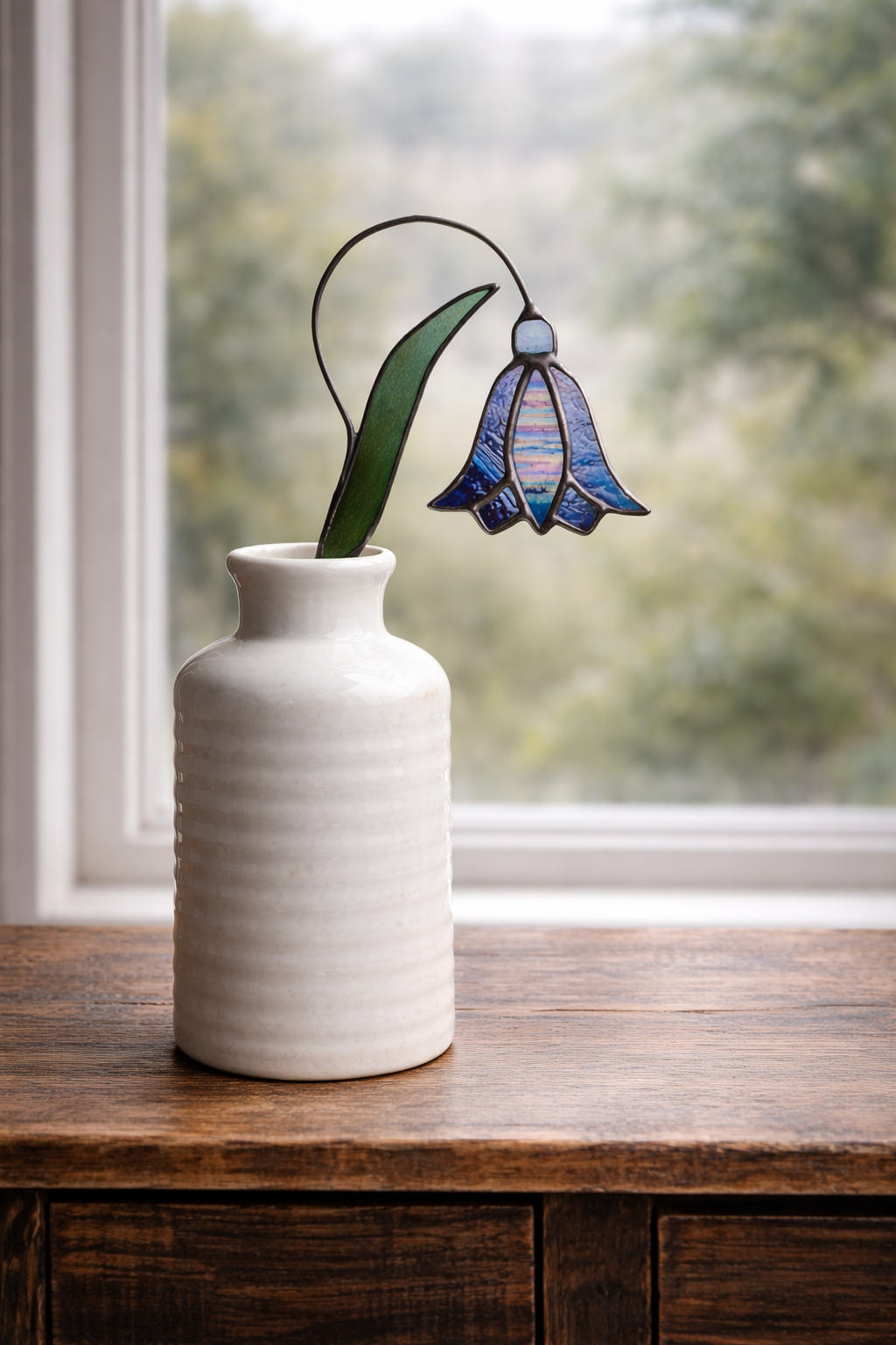 Bluebell Glass Flowers