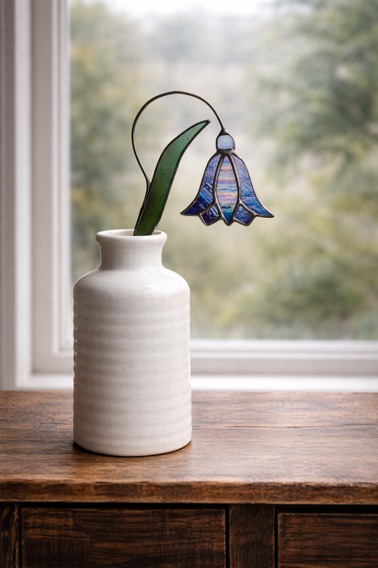 Bluebell Glass Flowers