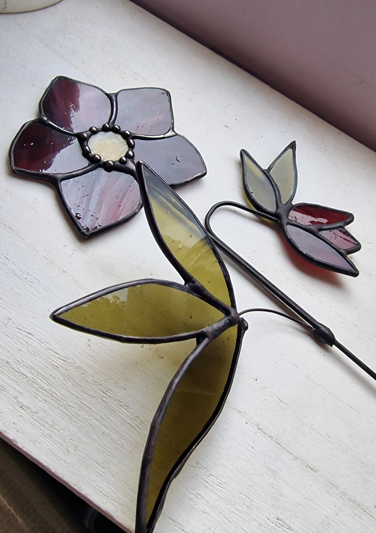 Hellebore Glass Flower
